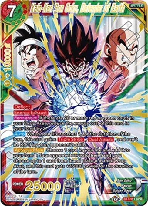 Kaio-Ken Son Goku, Defender of Earth (SPR)