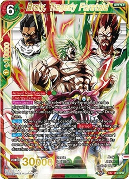 Broly, Tragedy Foretold (SPR)