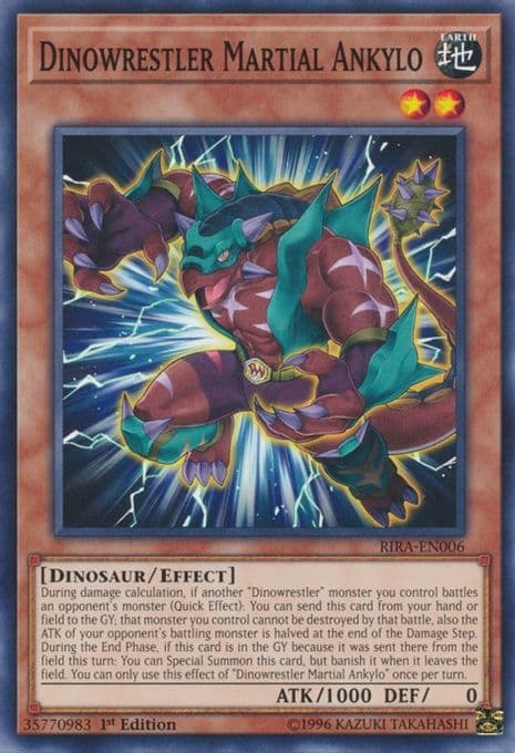 Dinowrestler Martial Ankylo