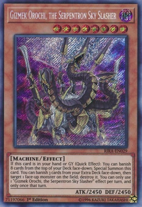 Gizmek Orochi, the Serpentron Sky Slasher