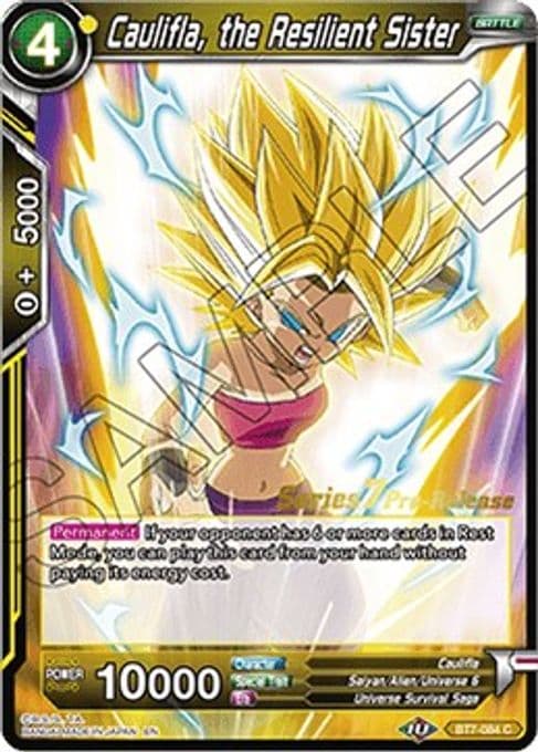 Caulifla, the Resilient Sister