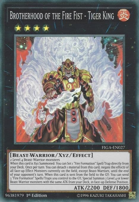 Brotherhood of the Fire Fist - Tiger King