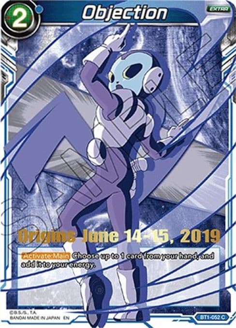 Objection (Alternate Art) (Origins 2019)