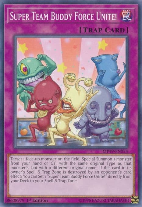 Super Team Buddy Force Unite!