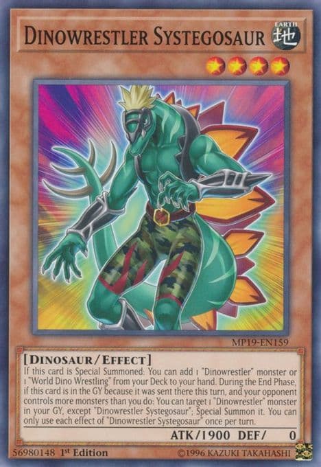 Dinowrestler Systegosaur