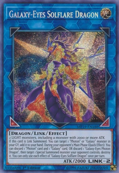 Galaxy-Eyes Solflare Dragon