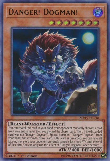 Danger! Dogman!
