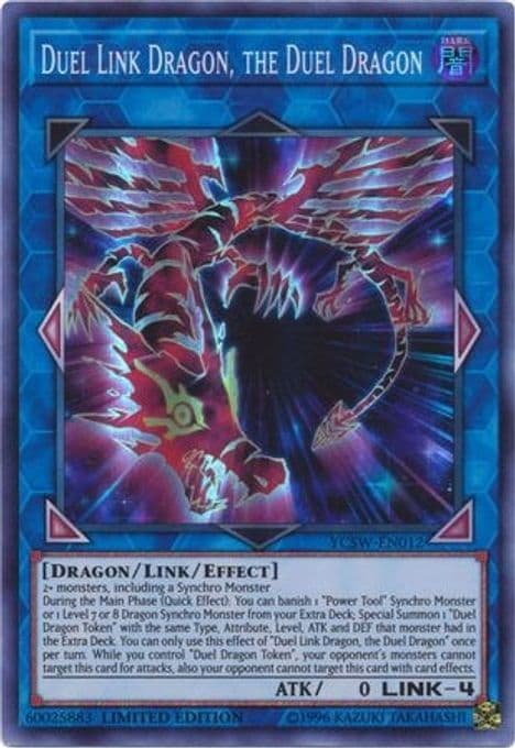 Duel Link Dragon, the Duel Dragon (SR)