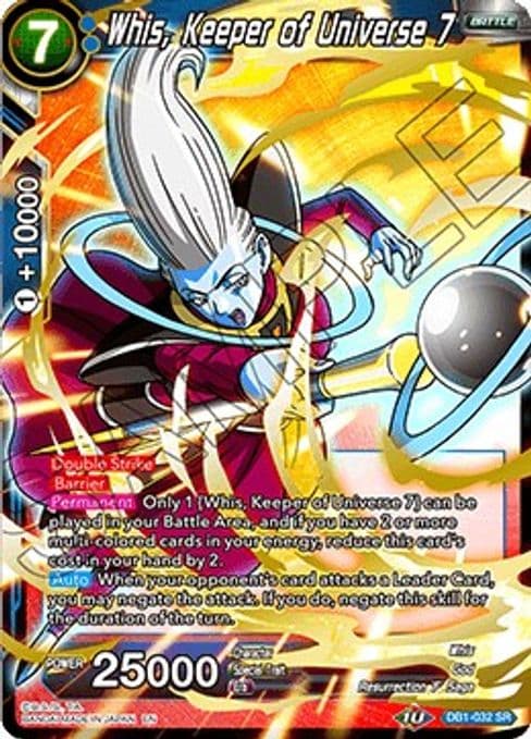 Whis, Keeper of Universe 7