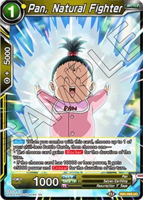 Pan, Natural Fighter