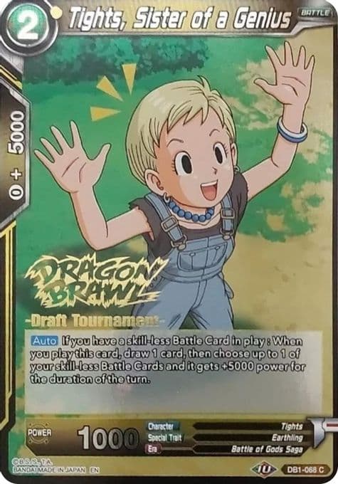 Tights, Sister of a Genius (Dragon Brawl Draft Tournament Gold Stamped)