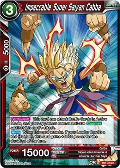 Impeccable Super Saiyan Cabba (Shatterfoil)