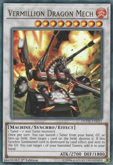 Vermillion Dragon Mech