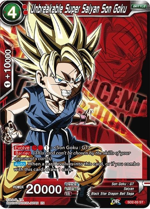 Unbreakable Super Saiyan Son Goku