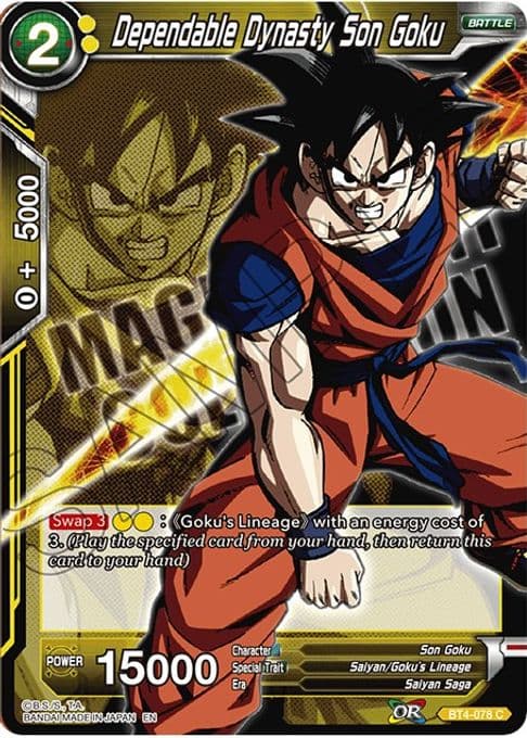 Dependable Dynasty Son Goku