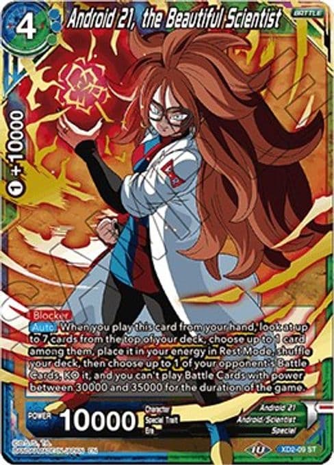 Android 21, the Beautiful Scientist