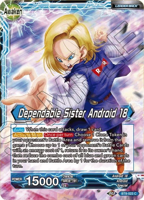 Android 18 // Dependable Sister Android 18