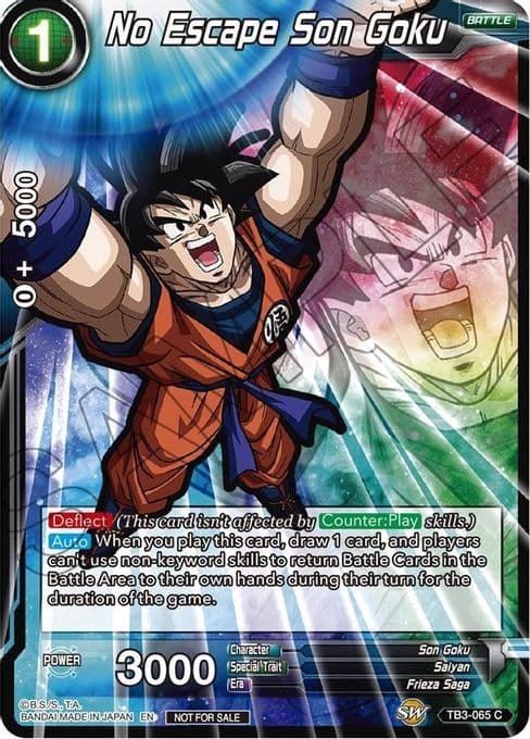 No Escape Son Goku (Event Pack 05)