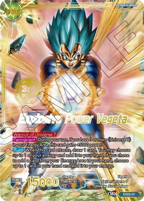 Vegeta // Explosive Power Vegeta (Championship Final 2019) (3rd Place)
