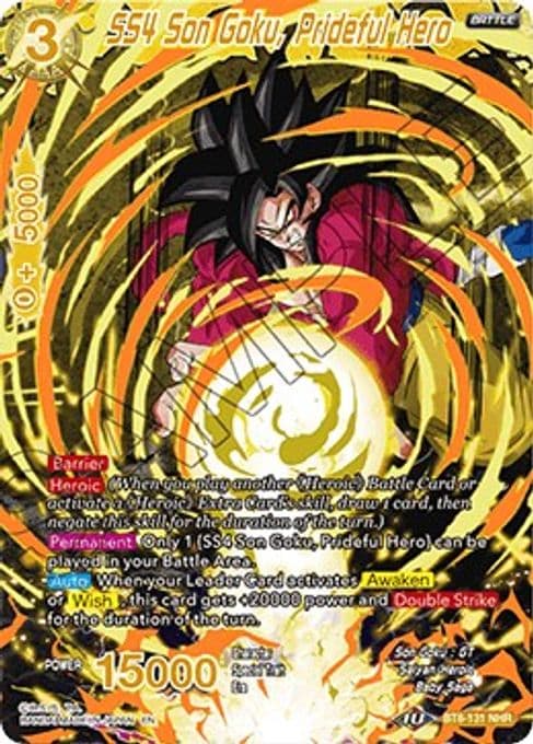 SS4 Son Goku, Prideful Hero