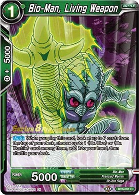 Bio-Man, Living Weapon