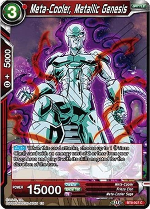 Meta-Cooler, Metallic Genesis