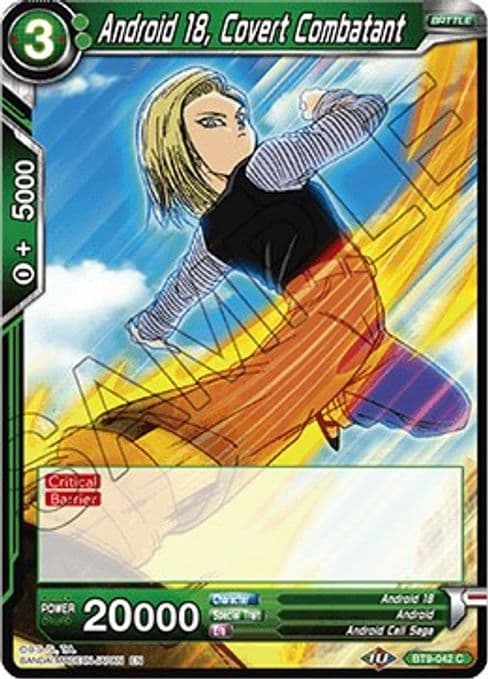 Android 18, Covert Combatant