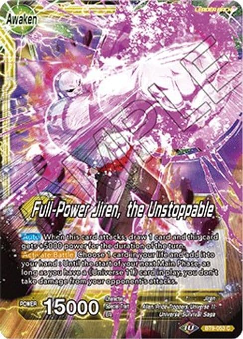 Jiren // Full-Power Jiren, the Unstoppable