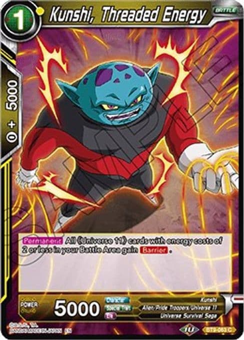 Kunshi, Threaded Energy