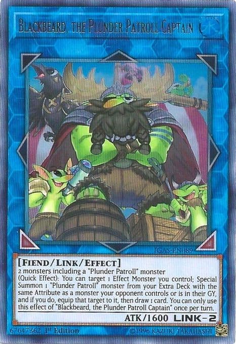 Blackbeard, the Plunder Patroll Captain