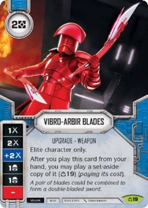 Vibro-Arbir Blades (Card Only)