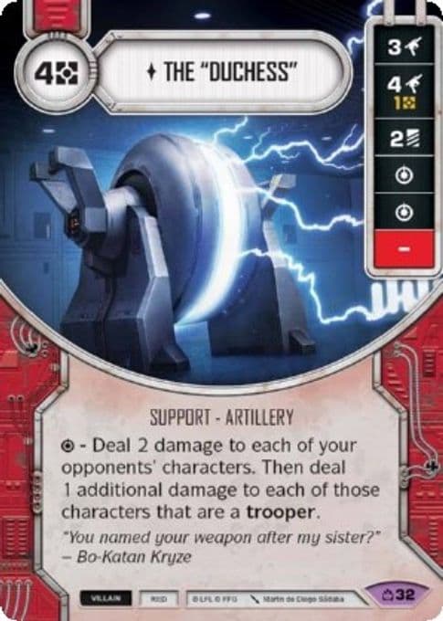 The "Duchess" (Card Only)