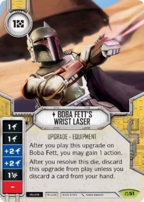 Boba Fett's Wrist Laser (Card Only)