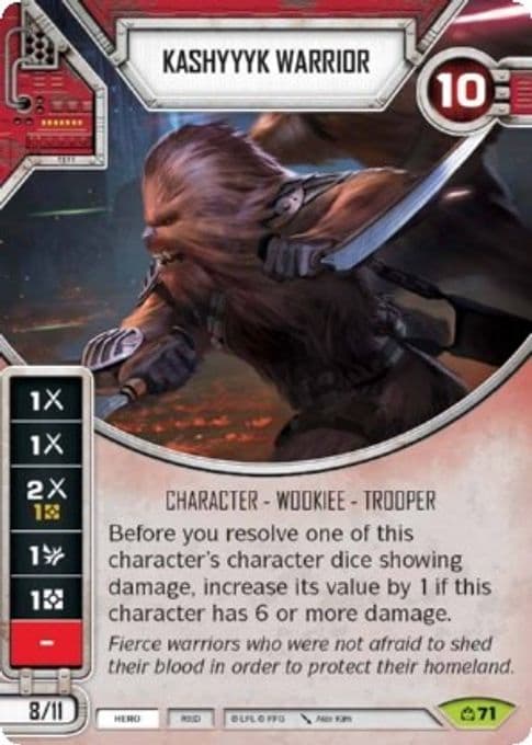 Kashyyyk Warrior (Card Only)