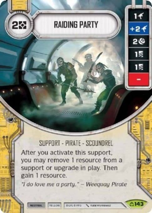 Raiding Party (Card Only)