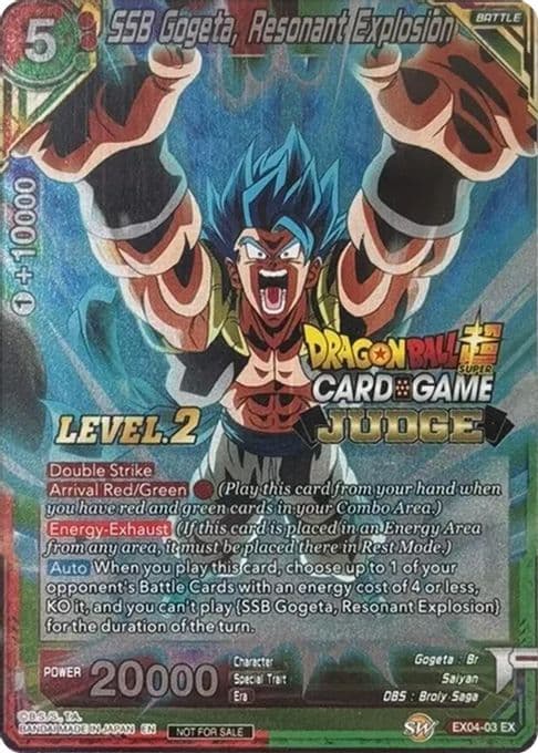 SSB Gogeta, Resonant Explosion (Level 2)