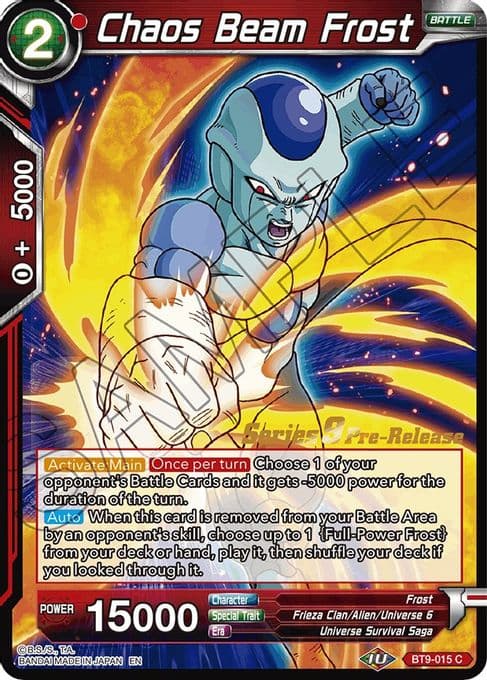 Chaos Beam Frost