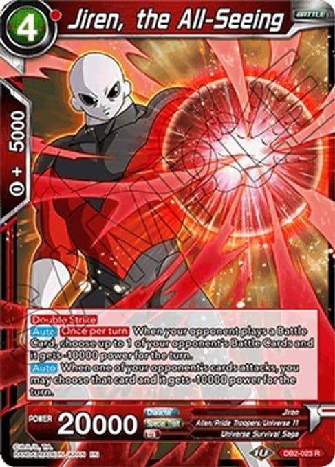 Jiren, the All-Seeing