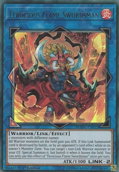Ferocious Flame Swordsman