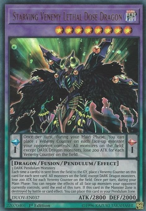 Starving Venemy Lethal Dose Dragon