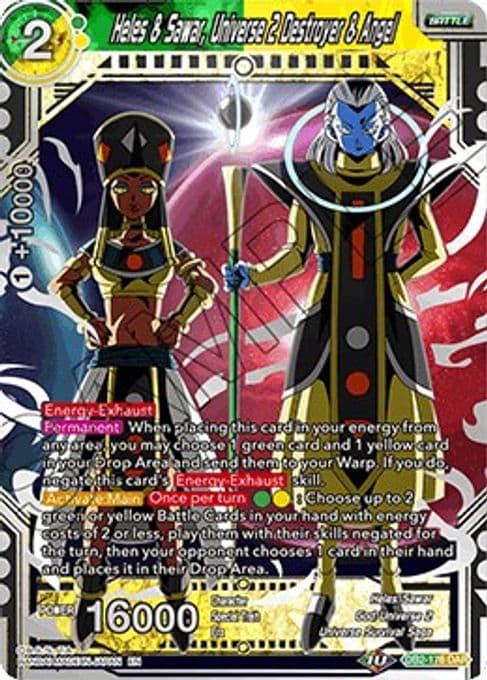 Heles & Sawar, Universe 2 Destroyer & Angel