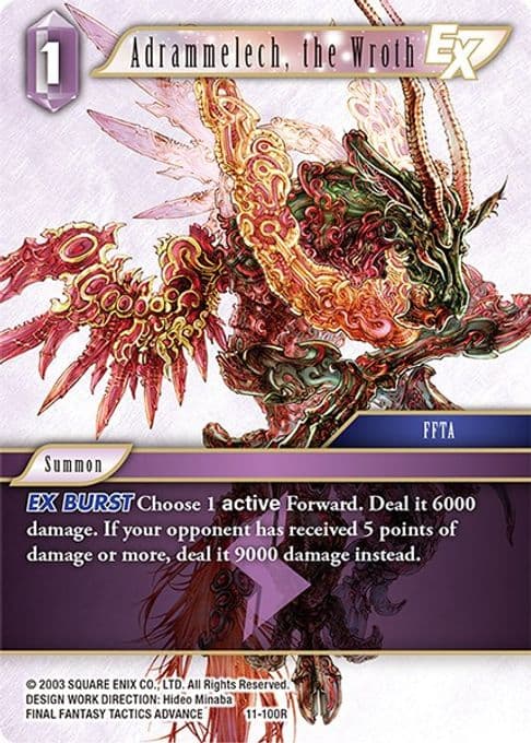 Adrammelech, the Wroth EX