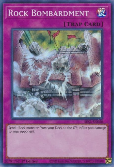 Rock Bombardment