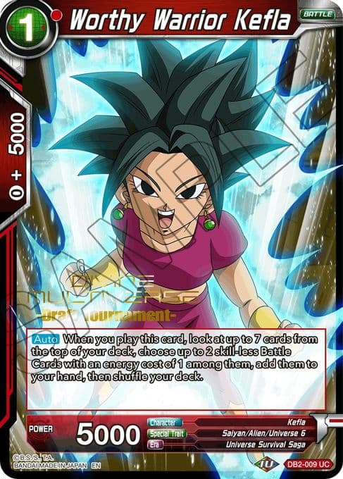 Worthy Warrior Kefla (Divine Multiverse Draft Tournament)