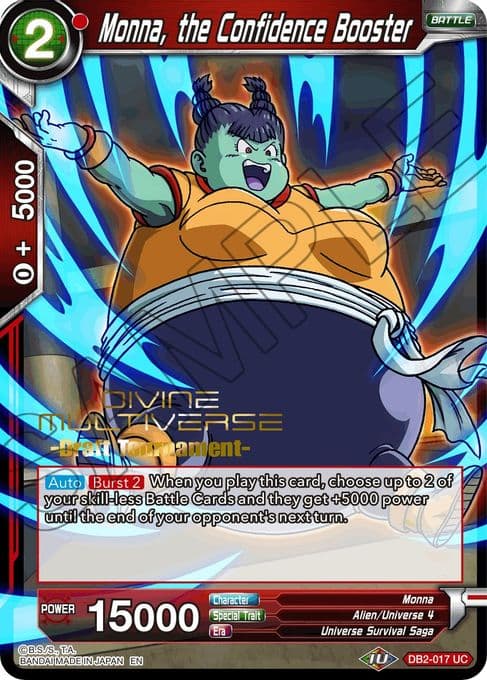 Monna, the Confidence Booster (Divine Multiverse Draft Tournament)