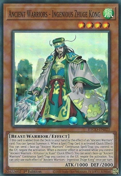 Ancient Warriors - Ingenious Zhuge Kong