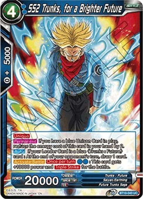 SS2 Trunks, for a Brighter Future