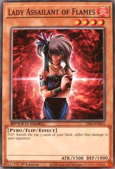 Lady Assailant of Flames