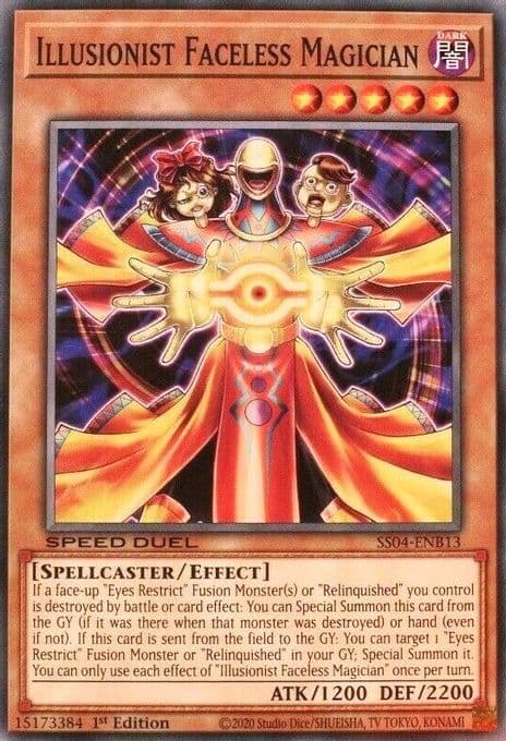 Illusionist Faceless Magician