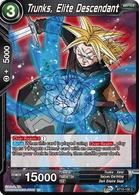 Trunks, Elite Descendant